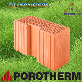 Поротерм 44R Porotherm угловой блок